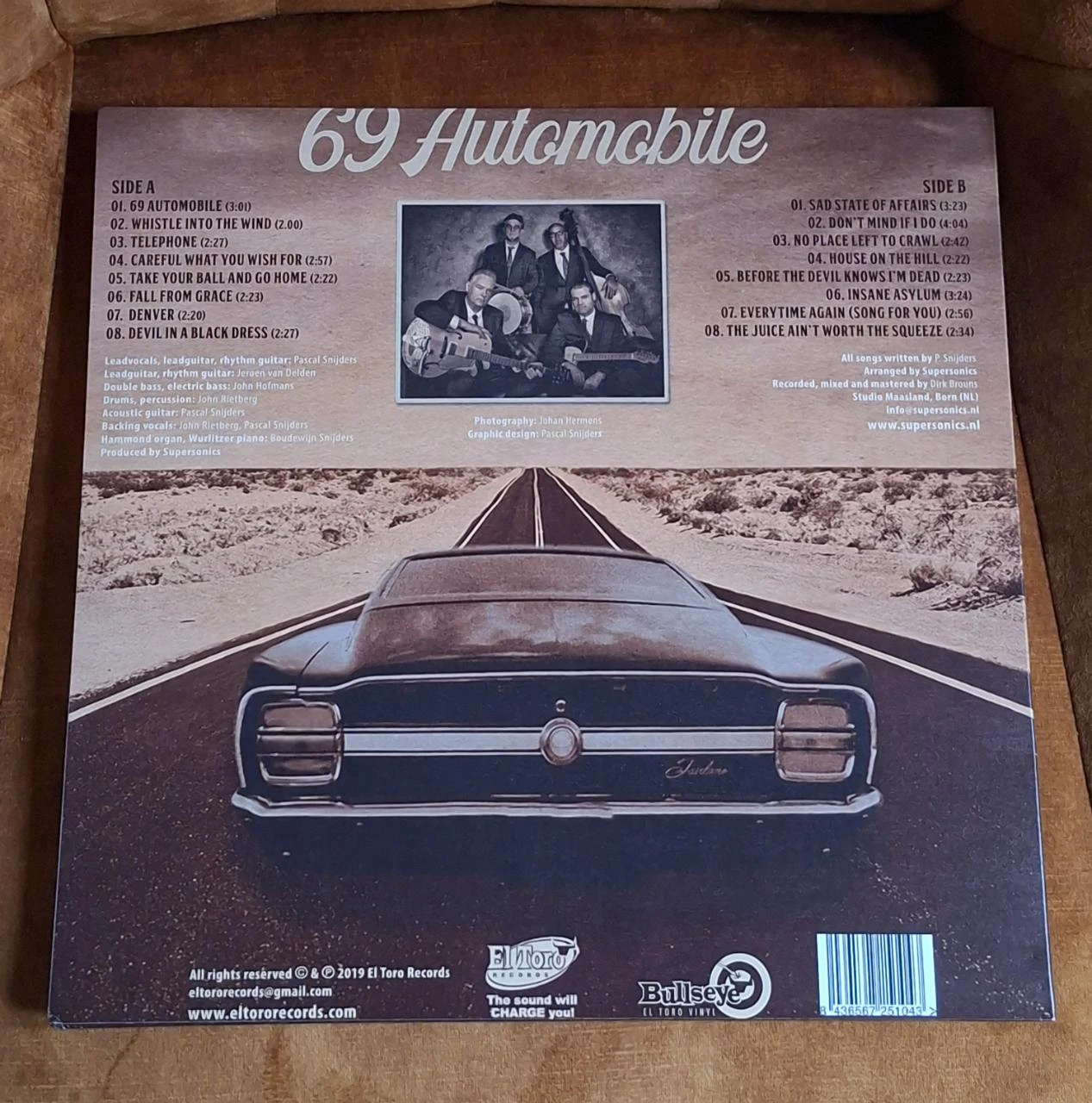 Lp Supersonics – 69 Automobile (Menta) – photo 2